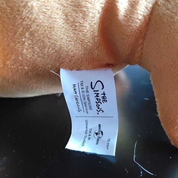 Universal Studios The Simpsons Plush BLINKY 3 Eyed Orange Fish Matt Groening - Picture 6 of 9